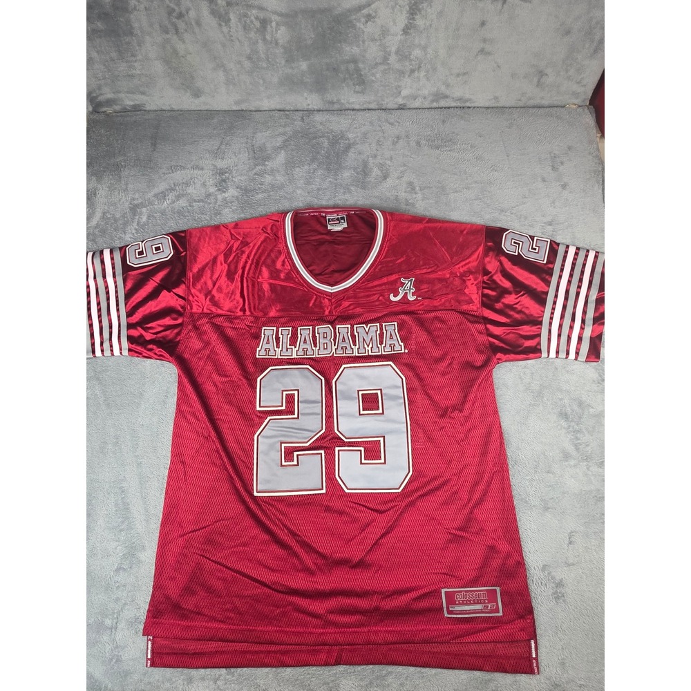 Colosseum Alabama Crimson Tide #29 Football Jersey Mens XL Red Mesh Collegiate
